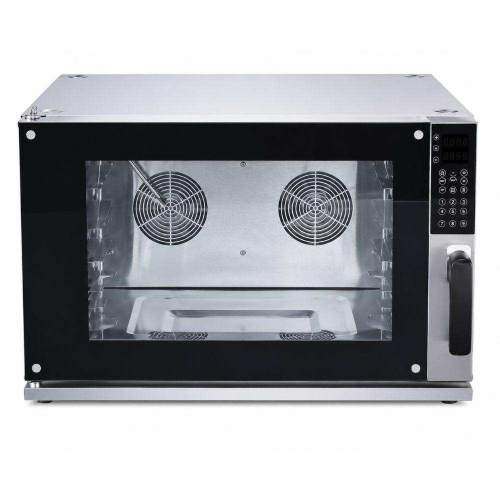 HORNO MIGSA SELECT HDM-860 | Horno Convección Digital | Rango de Temperatura de 50°C a 260°C | Acero Inoxidable | Restaurante Panadería Cocina Industrial | Horno de Convección Eléctrico Gas para Panadería Pastelería Pan Pasteles Galletas Acero Inoxidable Restaurante Cocina Industrial Pizzería Negocio