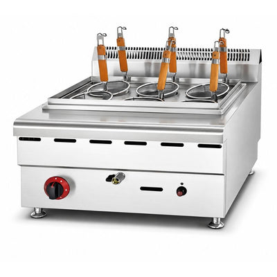 Cocedor Migsa HGL-610, gas, en acero inoxidable.