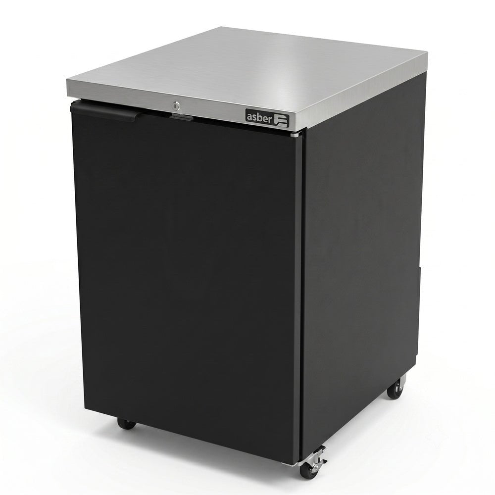 REFRIGERADOR CONTRA BARRA ASBER ABBC-23 G HC | Refrigerador Contra Barra | 1 Puerta Cristal | 252 Botellas | Bar Restaurante