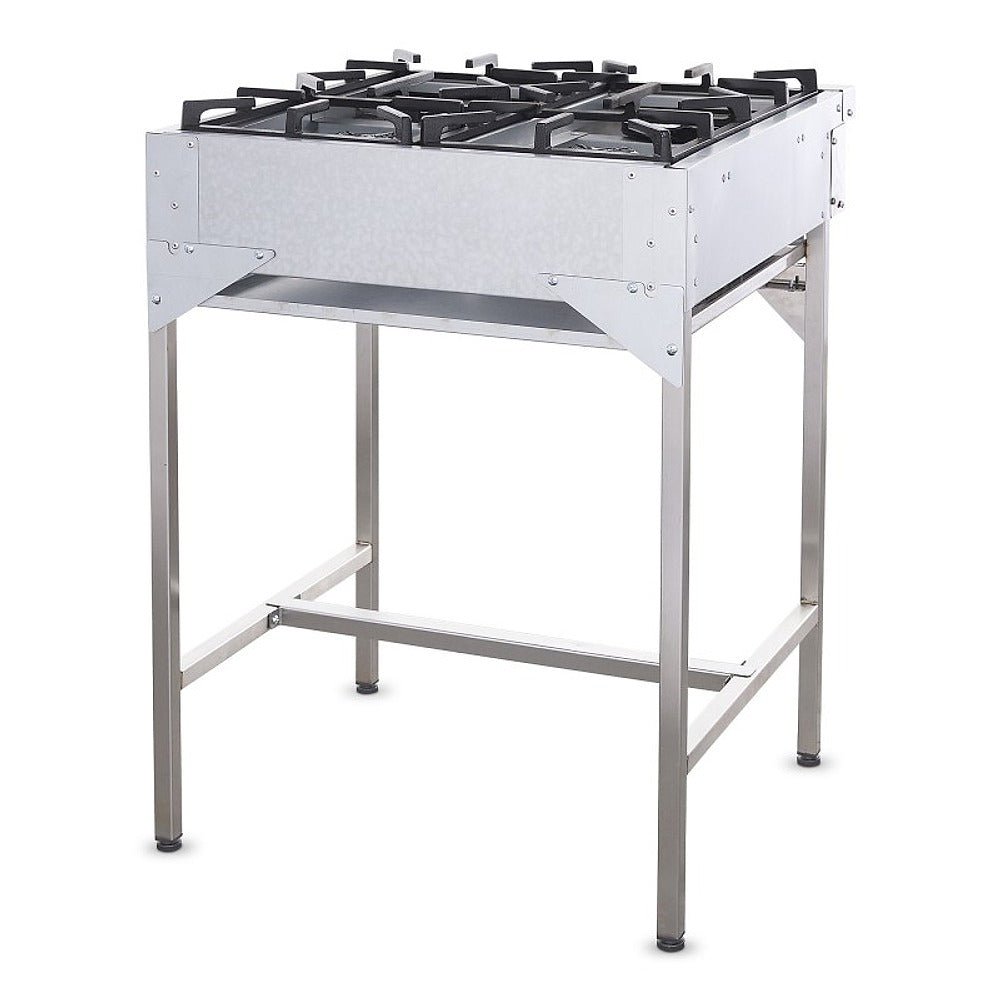 PARRILLA TORREY PAJ-4QG CQPAJ004039 | Parrilla a Gas 4 Quemadores | Restaurante Cocina Industrial Taquería