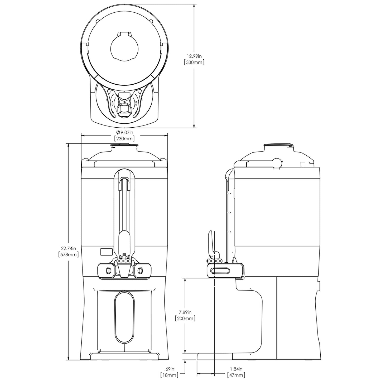 Bunn TF SERVER, 1.5G MECH GEN3 Cafetera para Oficina Tiendas de Convivencia Cafeterías Restaurantes Establecimiento Cocina Comedor Negocio Bebidas Bar. KitchenMax.Store. Envíos seguros a todo México. Cotiza hoy mismo.