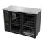 REFRIGERADOR ASBER ABBC-24-48-G HC / SG-HC | Refrigerador Contra Barra | 2 Puertas Cristal | Acero Inoxidable | Vinil y Acero | Horizontal | Tienda Conveniencia Bebidas | Refrigerador Contra Barra Cervecero Enfriador de Bebidas Bajo Barra Botellero Exhibidor Acero Inoxidable Bar Cantina Restaurante Cervecería Antro Negocio