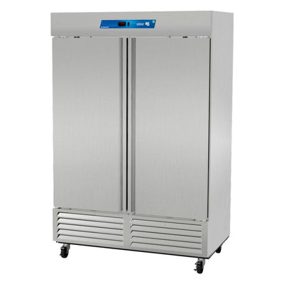 Asber ARR-49-H HC Refrigerador Vertical 2 Puertas Solidas 6 Parrillas  Acero Inoxidable - Refrigeradores - Asber - KitchenMax Store