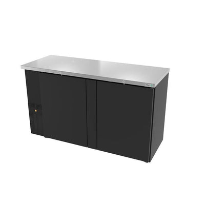 Asber ABBC-24-60 HC / S-HC Refrigerador Contra Barra Frente 158 cm 2 Puertas Solidas - Contrabarras - asber - KitchenMax Store