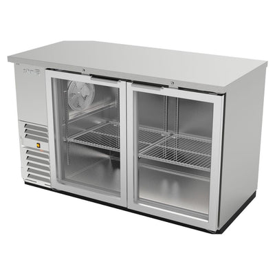 Asber Abbc-58 G-HC / SG-HC Refrigerador Contra Barra Frente 151.2 cm 2 Puertas Cristal - Contrabarras - Asber - KitchenMax Store