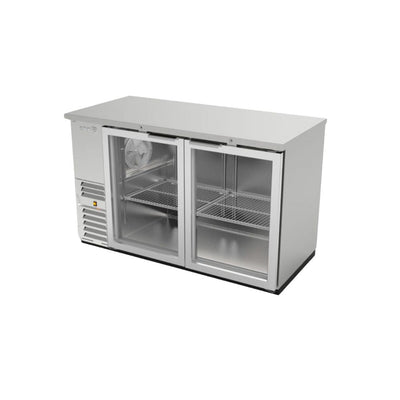 Asber ABBC-68G HC / SG-HC Refrigerador Contra Barra Frente 177 Cm 2 Puertas Cristal - Contrabarras - Asber - KitchenMax Store