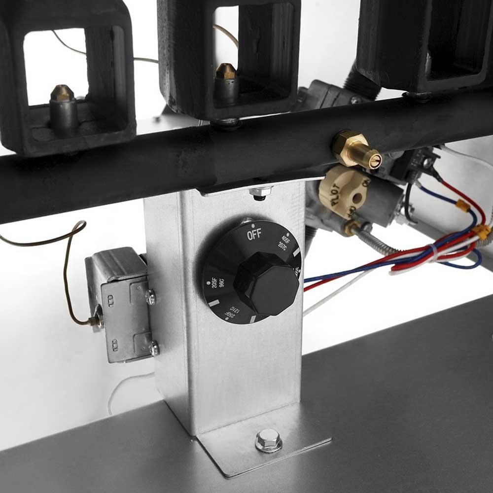 Atosa ATFS-50 Freidora Gas 2 Canastillas Acero Inoxidable - Freidores - Atosa - KitchenMax Store