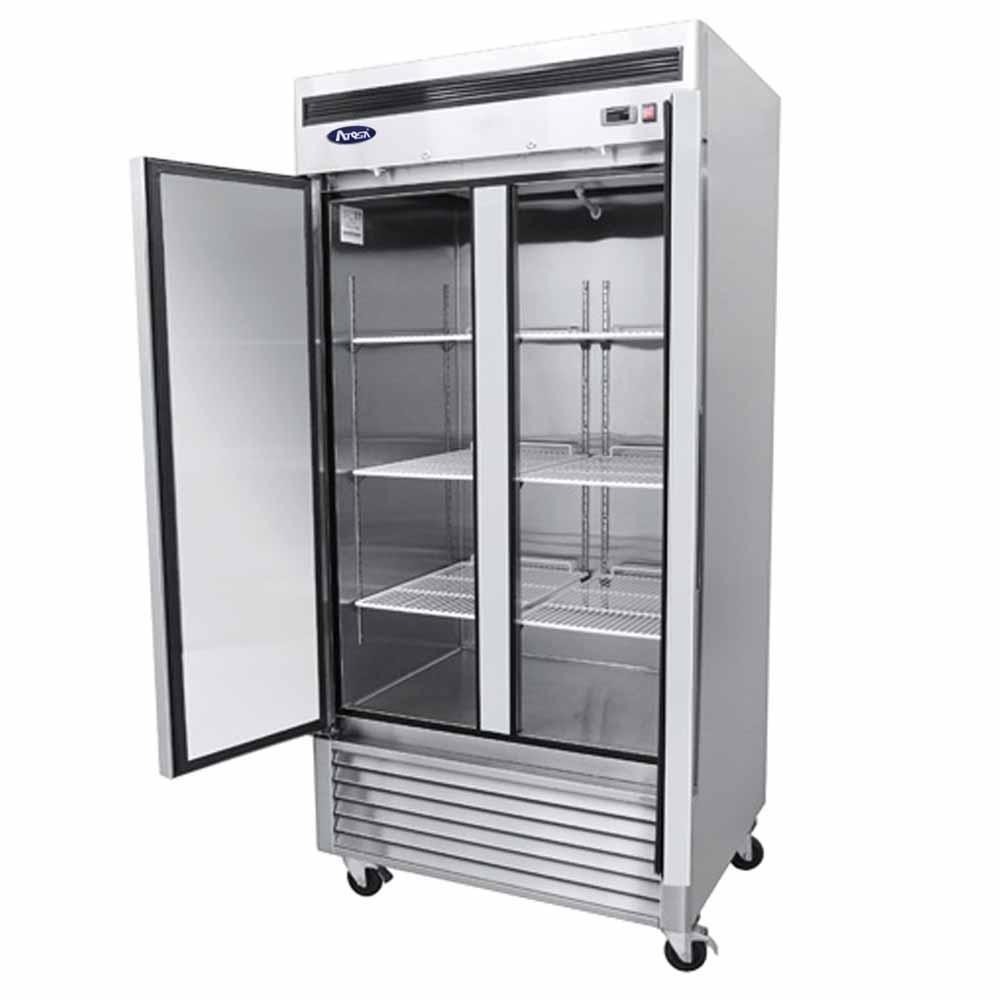 Congelador vertical industrial con 2 puertas  Atosa - Jopco Equipos y  Productos para Hoteles y Restaurantes
