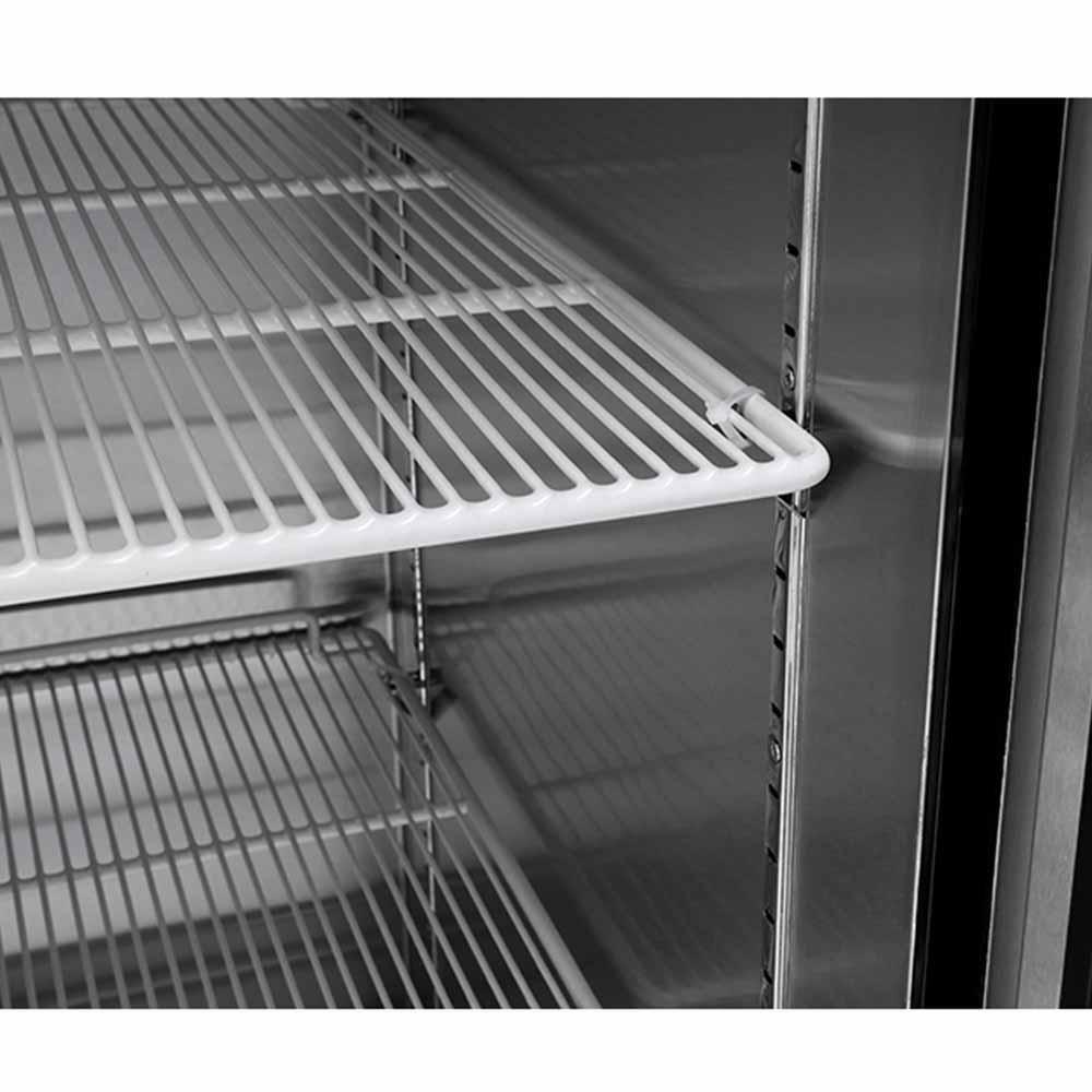Atosa MBF8508GR Refrigerador Vertical 3 Puertas Solidas 9 Parrillas Acero Inoxidable - Refrigeradores - Atosa - KitchenMax Store