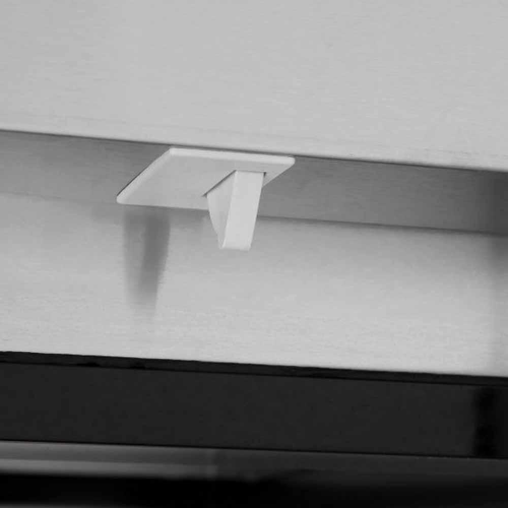 Atosa MCF8701GR Congelador Vertical 1 Puerta Cristal 4 Parrillas Acero Inoxidable - Congelador Vertical - Atosa - KitchenMax Store