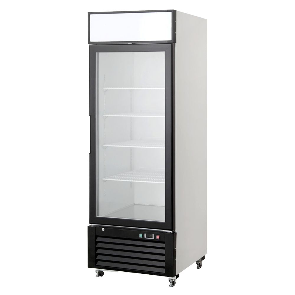 Atosa MCF8714 Refrigerador Vertical 1 Puerta Cristal 4 Parrillas -  - Atosa - KitchenMax Store