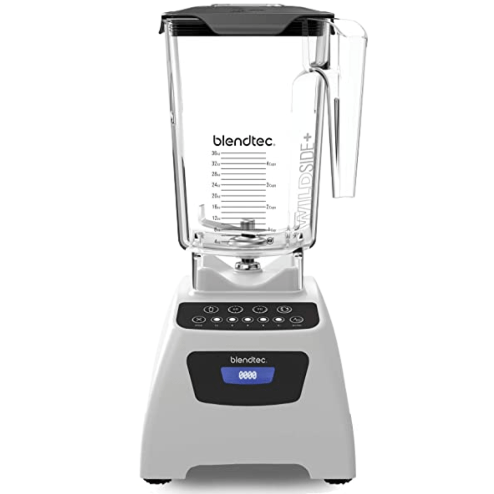 Blendtec Classic 575 Licuadora 5 Velocidades La potencia de grado comercial y la increíble versatilidad se combinan para traerle el Blendtec Classic 575, el electrodoméstico todo en uno definitivo. Los ciclos pre programados hacen que sea más fácil que nunca crear malteadas, licuados salsas, sopas y más. Envíos seguros a todo México. Cotiza hoy mismo.  KitchenMax.Store