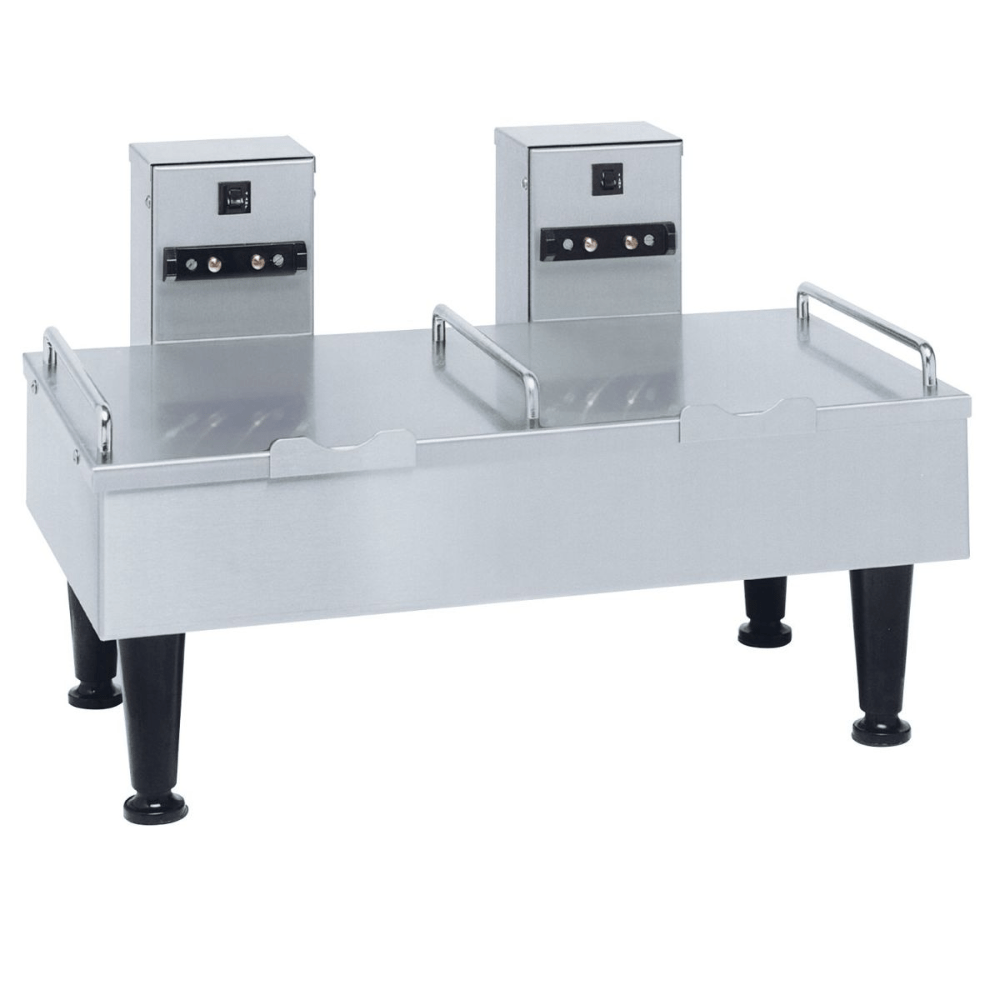 Bunn 2SH STAND, 120V Pedestal Doble para Servidores Cafe Restaurante Bar Buffete Cafe Americano Cocina Comedor Industrial Funeraria Sala de Espera Envíos seguros a todo México. Cotiza hoy mismo.  KitchenMax.Store