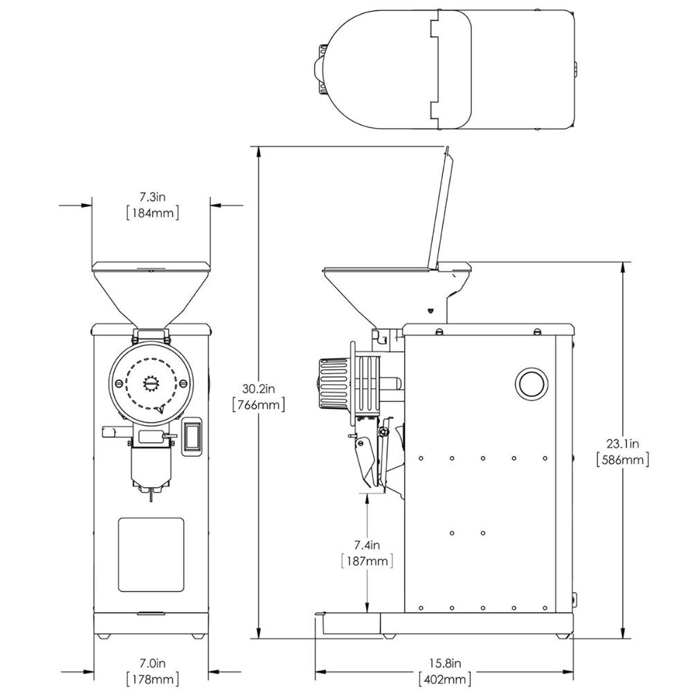 Bunn GVH-1, 120V Molino Cafe Tolva Visual para Cafeteria Bar Cafeterías Restaurantes Establecimiento Cocina Comedor Negocio Bebidas. KitchenMax.Store. Envíos seguros a todo México. Cotiza hoy mismo.