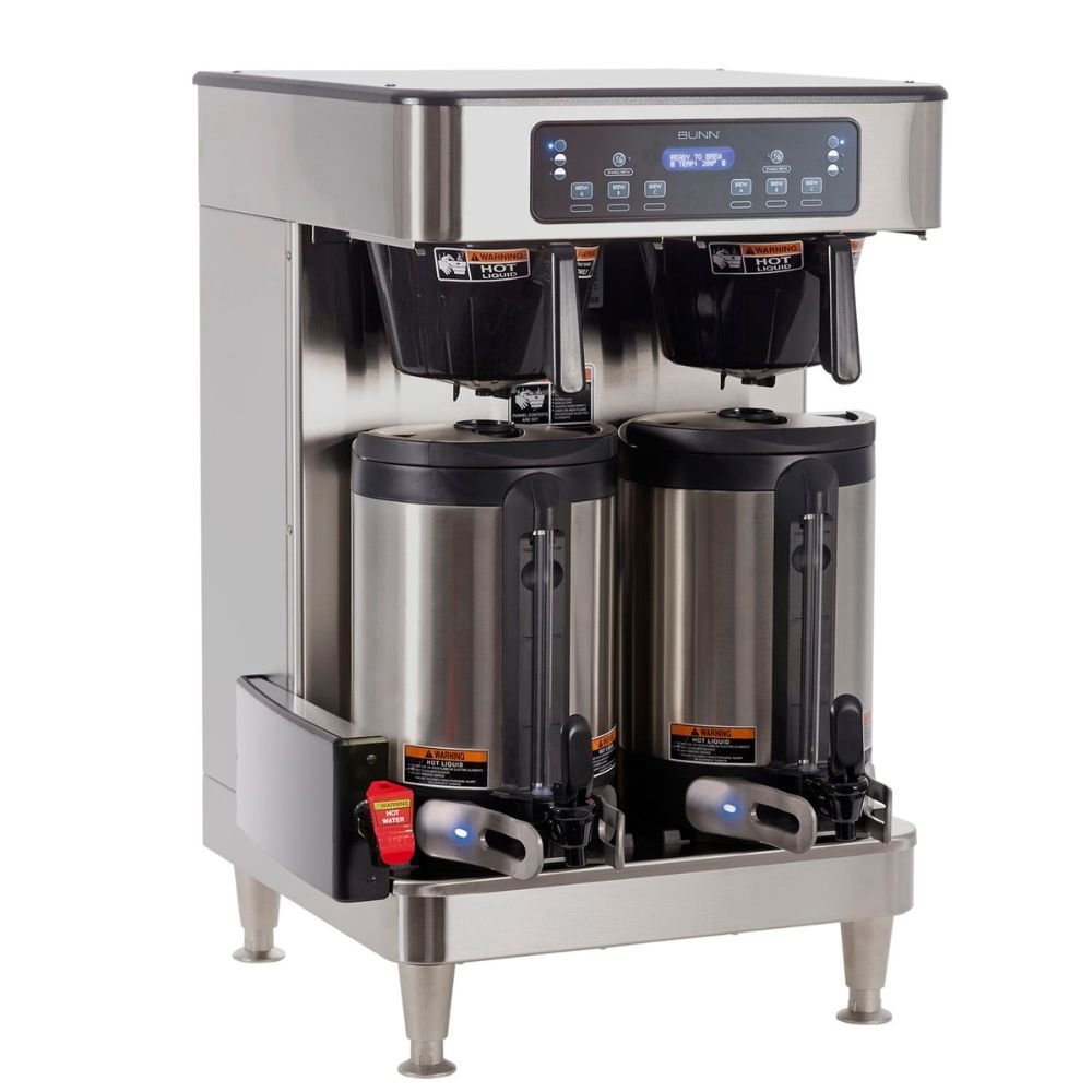 Bunn ICB TWIN SH, 120/240V SST Cafetera ICB Infusion Series Twin para Restaurante Cafeteria Cafeterías Restaurantes Establecimiento Cocina Comedor Negocio Bebidas Bar. KitchenMax.Store. Envíos seguros a todo México. Cotiza hoy mismo. Ambientada