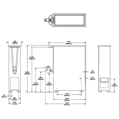 Bunn TD3T-N, RSVR SOLID LID BUNN Dispensador Bebidas para Restaurante Cafeteria Restaurantes Establecimiento Cocina Comedor Negocio Bebidas Bar. KitchenMax.Store. Envíos seguros a todo México. Cotiza hoy mismo.
