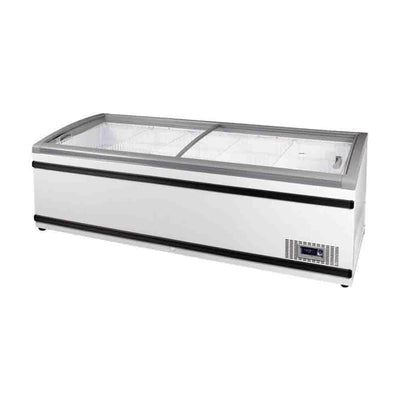 CRT SMR LSL 2500 Refrigerador Congelador Exhibidor Temperatura Dual Iluminación LED Acero Pintura Electrostatica - Vitrinas Refrigeradas - CRT - KitchenMax Store