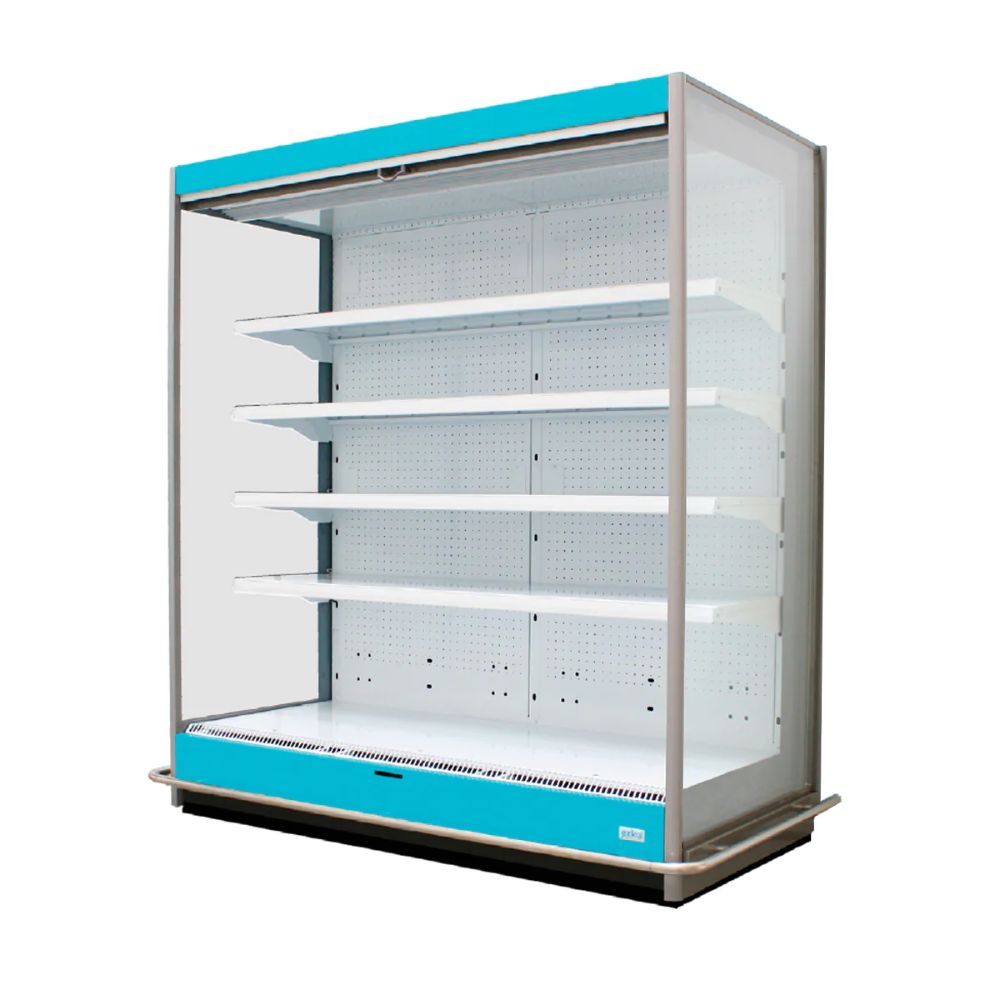 CRT 2500 VLNU1 Vitrina Mural Exhibidora Refrigerada Abierta Restaurante Cocina Comercial Profesional Comedor Industrial Autoservicio Tiendas Convivencia Conservacion Alimentos Bebidas Supermercado Minisuper Cafeterias Mercados Heladerias Delicatessen Carnicerias Pescaderias Quesos Embutidos. KitchenMax.Store. Envíos seguros a todo México. Cotiza hoy mismo.