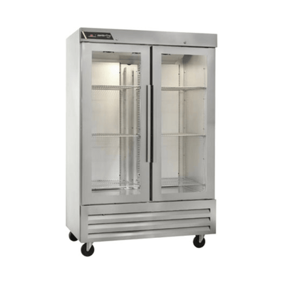 Centerline CLBM-49R-FG-LL Refrigerador Vertical 2 Secciones 2 Puertas Cristal Abertura a la Izquierda -  - Centerline - KitchenMax Store
