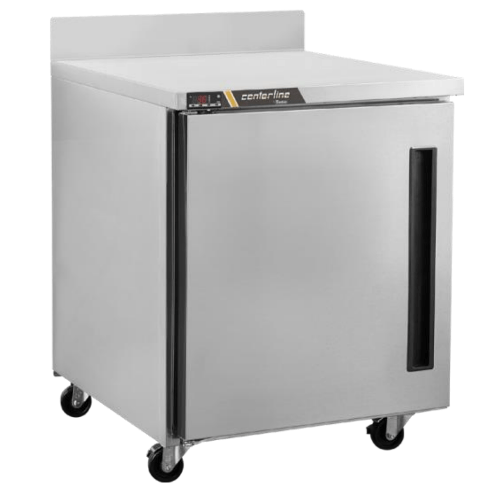 Centerline CLUC-27R-SD-WTL 27" Refrigerador Bajo Barra Cubierta Mesa de Trabajo Puerta Solida Abertura Izquierda -  - Centerline - KitchenMax Store