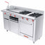 Coriat MULTICHEF PETIT Estufa 2 Parrillas 2 Quemadores Plancha Gratinador - Estufas / Parrillas - Coriat - KitchenMax Store. Imagen ilustrativa