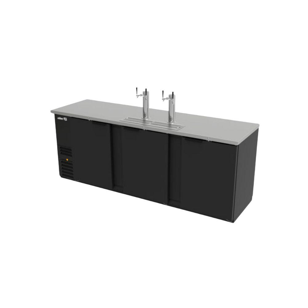 DISPENSADOR ASBER ADDC-94 HC | Dispensador Refrigerado de Cerveza | 3 Puertas | 5 Barriles | 4 Grifos | Eléctrico | Acero Inoxidable | Bares Restaurantes Celebraciones | Eventos Corporativos Estadio Eventos Deportivos Bodas Antro