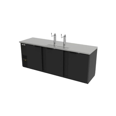 DISPENSADOR ASBER ADDC-94 HC | Dispensador Refrigerado de Cerveza | 3 Puertas | 5 Barriles | 4 Grifos | Eléctrico | Acero Inoxidable | Bares Restaurantes Celebraciones | Eventos Corporativos Estadio Eventos Deportivos Bodas Antro