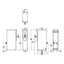 DISPENSADOR BUNN H5X ELEMENT 43600.0002 | Dispensador de Agua Caliente | 5 Galones (18,9 l) | Oficina Hospital