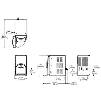 DISPENSADOR BUNN LCA-1 44100.0000 | Dispensador de Café Líquido | De un Solo Producto | Tiendas de Auto Servicio