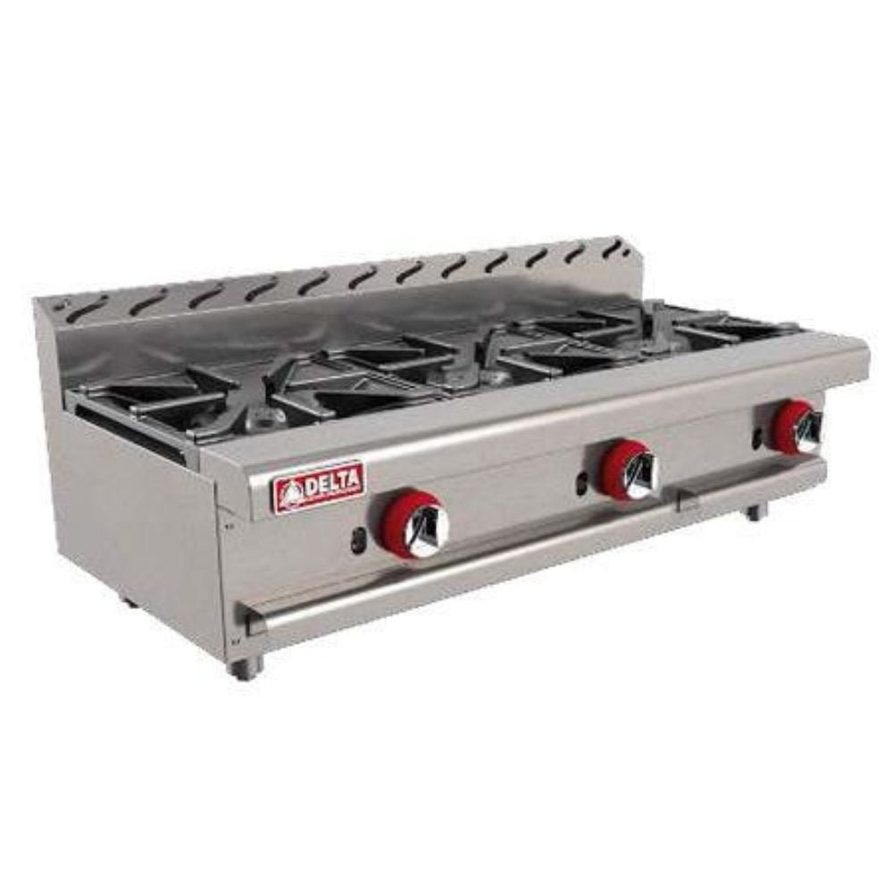 Delta 1-3-MINI Parrilla Flamoon 3 Quemadores Abiertos -  - Delta - KitchenMax Store