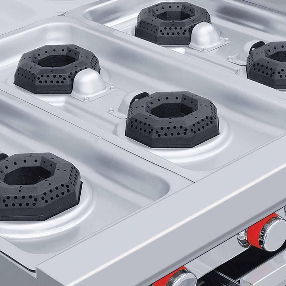 ESTUFA CORIAT EC-6-GRILL DE MESA MASTER | Estufa | 6 Quemadores | Plancha | Gas | Hotel Restaurante Comedor Hotel Comedor Industrial Cocinas Fondas Restaurantes Cenadurías Comedores Industriales Preparación de Alimentos Cocción.