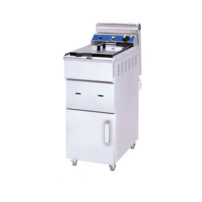 FREIDORA MIGSA HGF-181C | Freidora | Gas | 18 Litros | Pollo Frito Nuggets Papas a la Francesa Restaurante Hotel Pollo Papas Pescado Tacos Churros Quesadillas Empanadas Alitas Costillas Camarones Nuggets Calamares Spring Rolls Donas Jalapeños Poppers Tofu Mozzarella Sticks Onion Rings Mini Hot Dogs Tempura Lumpia Falafel Twinkies Oreos Pickles Fritos Plátanos Fritos Chicharrones