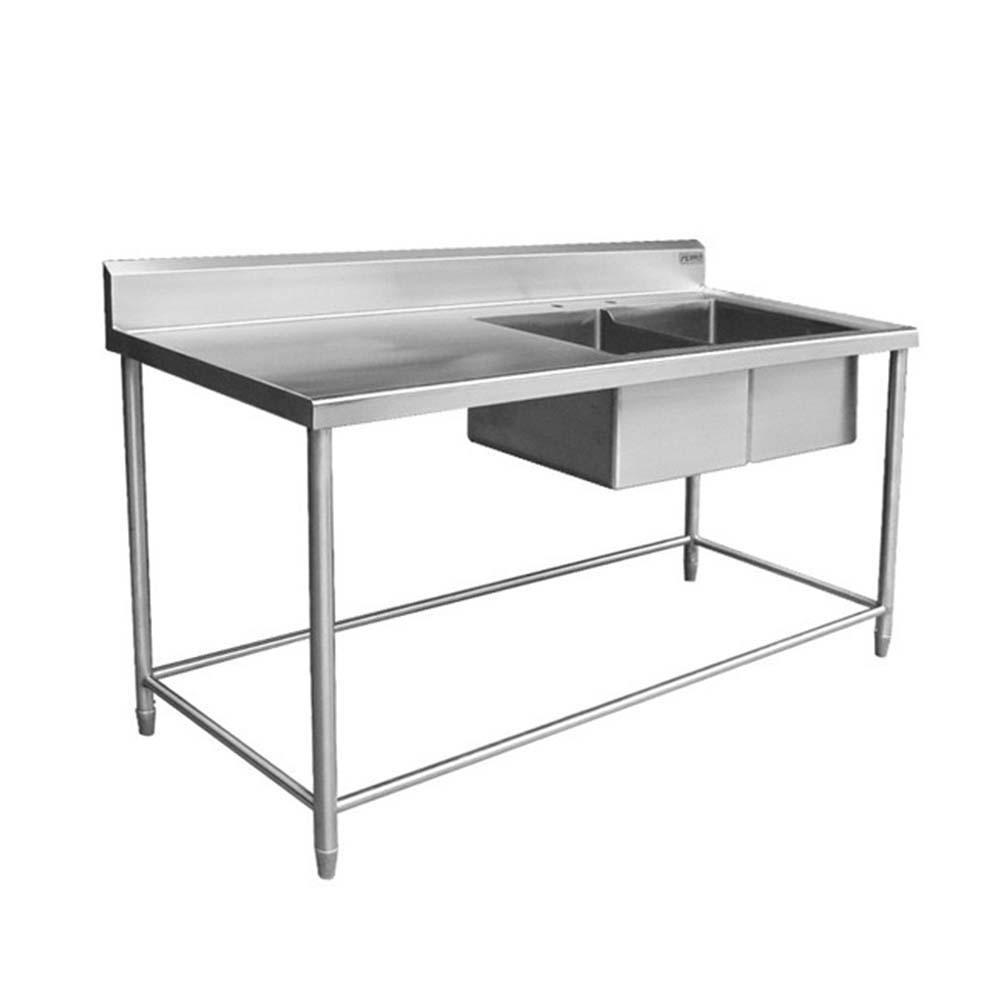 Ferro 15182102 Fregadero Doble Tarja Derecha Acero Inoxidable 188 cm - Fregadero - Ferro - KitchenMax Store