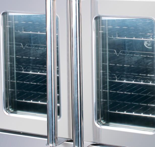 HORNO ECOMAX FGC100 | Horno de Convección | Gas | Acero Inoxidable | Restaurantes Panaderías Pastelerías Cafeterías Hoteles Comedores industriales Hospitales Escuelas Dark kitchens Banquetes catering Salones de eventos Pizzerías Pollerías Rosticerías Negocios de comida rápida