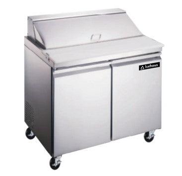 Icehaus ME-2P-SS-02 Mesa Preparacion 2 Puertas Solidas – KitchenMax Store