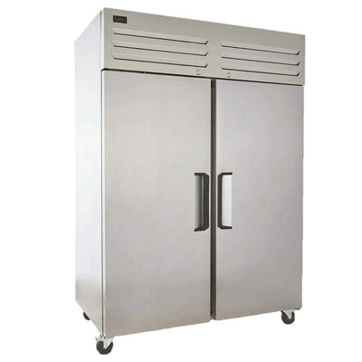 Imbera 1024381 EVZ39-F2 Congelador Vertical 2 Puertas Solidas 6 Parrillas. Ideal para restaurante, cocina, cocina industrial, comedor, comedor industrial, negocio, comercial, tienda, hielo, banquetes,refrigerar, conservar, etc. KitchenMax.Store. Envíos seguros a todo México. Cotiza hoy mismo.