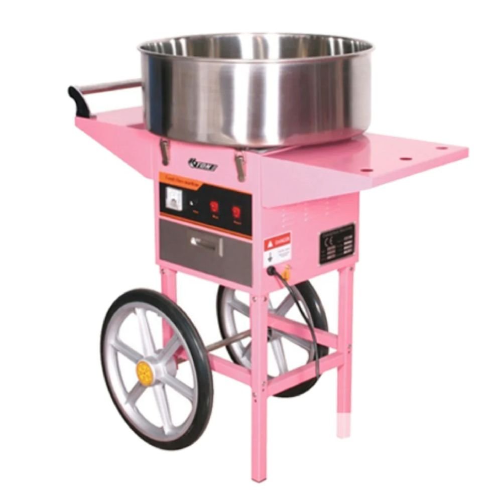 Keiter CF-05 Algodonedera con Carro para Eventos Circo Dulceria Candy Bar Eventos Circo Dulceria Puesto Feria Fabricación Algodones Azucar Candy Bar Casero. KitchenMax.Store. Envíos seguros a todo México. Cotiza hoy mismo.