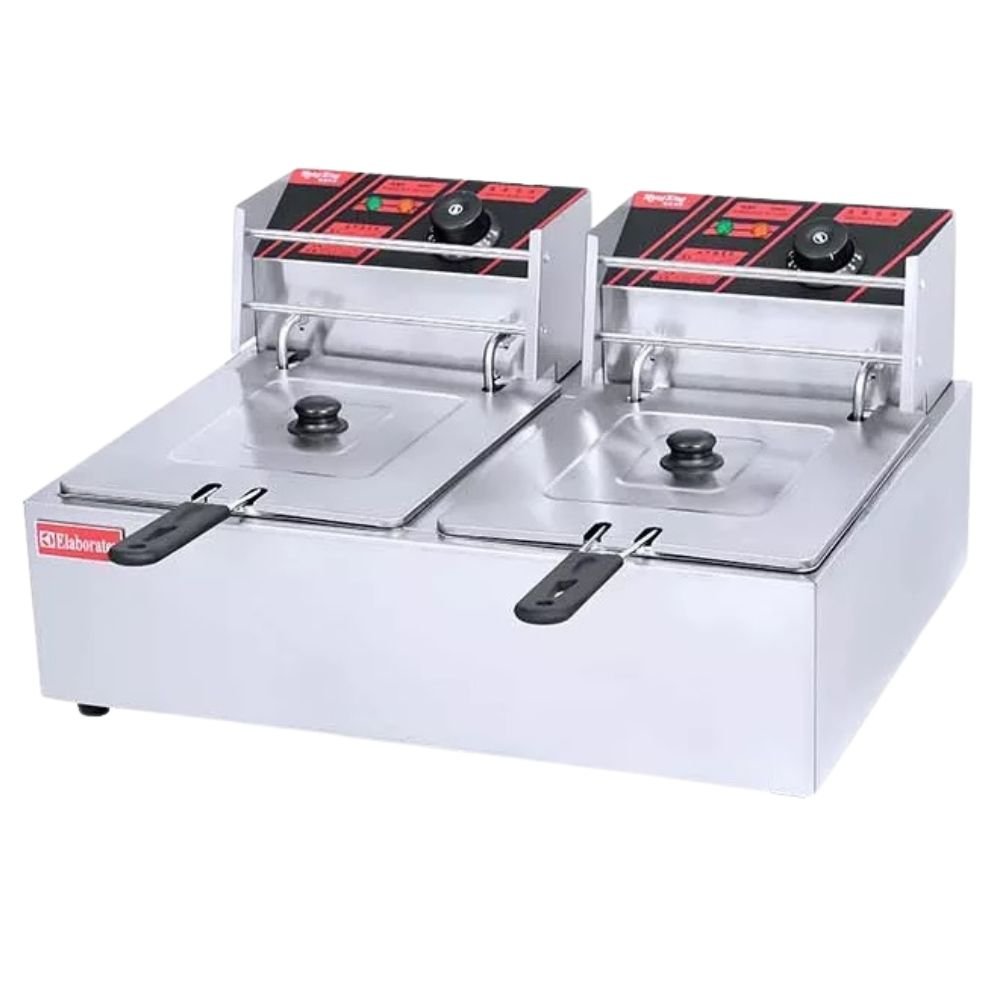 Keiter DZL-14B Freidor 14 Litros 2 Canastillas Restaurante Cocina Económica Freír Alimentos Freidores Alitas Papas A la Francesa Salchipulpos . Ideal para su uso en restaurantes, cocinas económicas, fondas, banquetes, cafeterías, para preparación de alimentos, comida, freir, cocinar, carnes, papas, salchichas, etc. KitchenMax.Store. Envíos seguros a todo México. Cotiza hoy mismo.