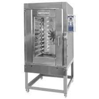 Horno de convección comercial, monofásico de 240 V, 20,000 vatios, cubierta  doble, rueda de 4 ruedas, restaurante cocina panadería