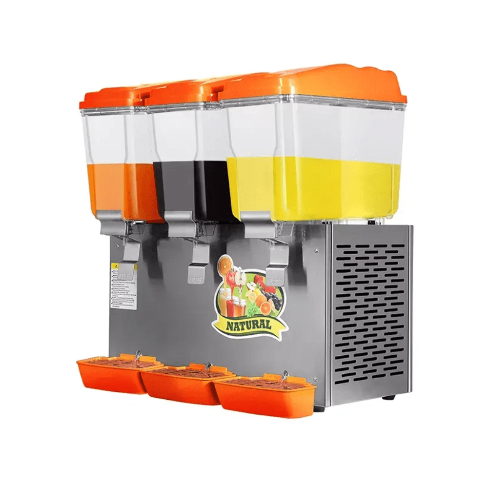 Keiter LSJ-12x3 Dispensador de Bebidas Frias 3 Tanques de 12 litros c/u para Eventos Fiesta Bar Restaurante Cafeteria Parques Atracciones Hoteles Centros Deportivos Eventos Resorts Buffets Escuelas Tiendas Cocinas Comerciales Smoothies Batidos Frappes Cerveza Aguas Sabores Frescas. KitchenMax.Store. Envíos seguros a todo México. Cotiza hoy mismo.