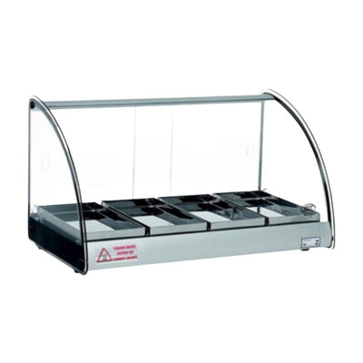 Keiter METACL-584 Vitrina Caliente Iluminada para Negocio Restaurante Buffete Negocio Cafeteria Panaderia Hotel Eventos Especiales Tiendas Comestibles Exhibicion.  KitchenMax.Store. Envíos seguros a todo México. Cotiza hoy mismo.