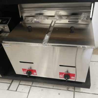 Keiter METCHZ-14L Freidor Gas 14 Litros para Freir Alimentos para Negocio de Comida -  - Keiter - KitchenMax Store
