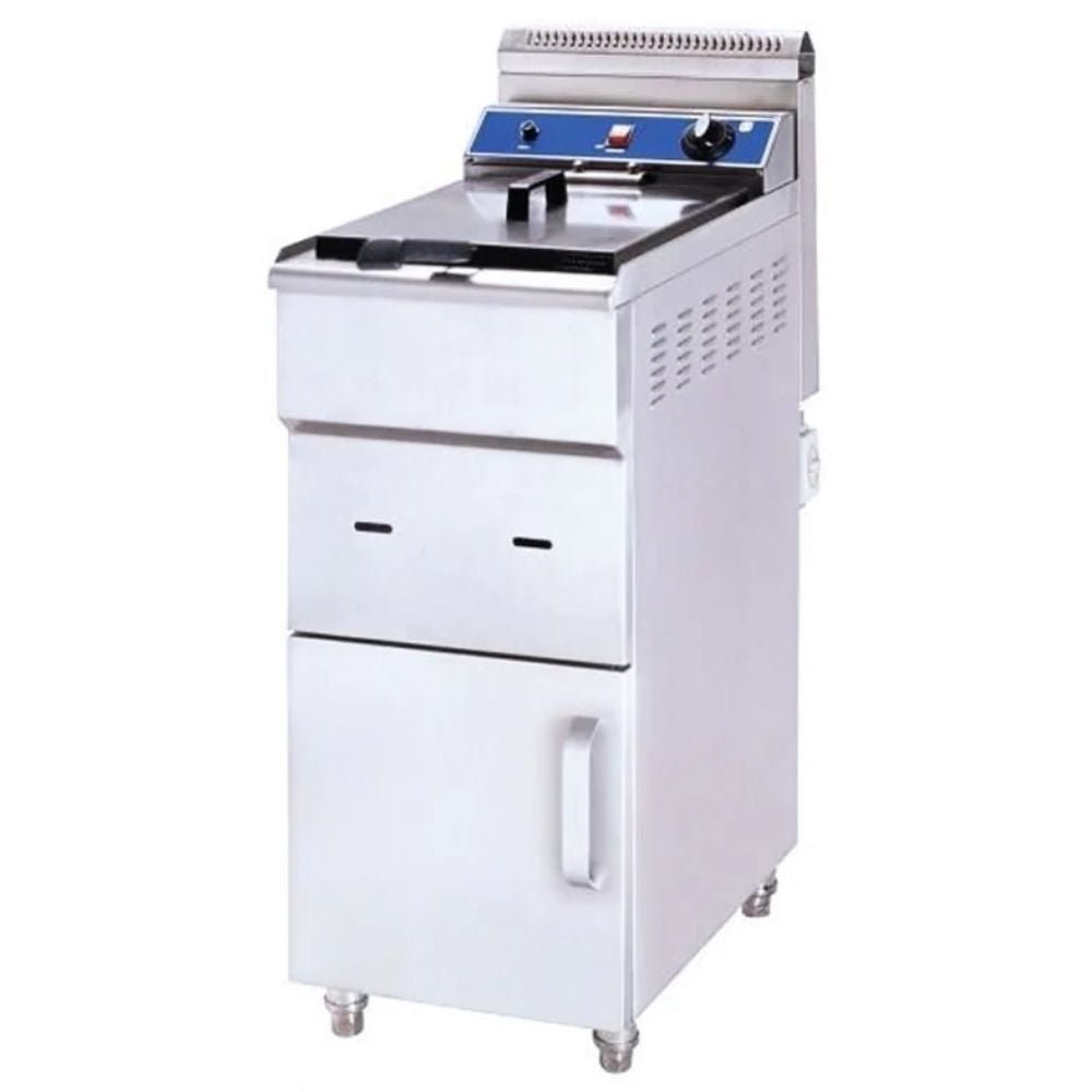 ¡Aqui esta el freidor! KitchenMax.Store la mejor solución para tus restaurantes, cocinas, zonas de comida y más. Keiter METCHZ-181G Freidor Gas 18 Litros 1 Canastilla. Ideal para su uso en restaurantes, cocinas económicas, fondas, etc. KitchenMax.Store. Envíos seguros a todo México. Cotiza hoy mismo.