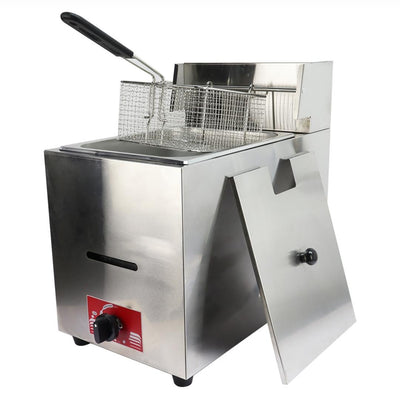 Keiter METCHZ-7L Freidor Gas 7 Litros para Freir Alimentos para Negocio de Comida -  - Keiter - KitchenMax Store