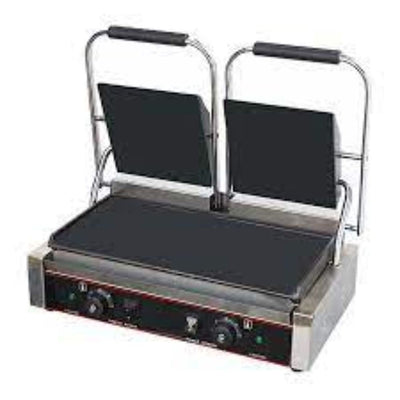 Keiter METCHZ-810-2 Plancha Panini Acanalado Doble para Cafeteria Comida Rapida Sandwiches Paninis Tostar Calentar Pan Tostadas Calientes Crujientes Prensa Cocina Restaurantes Cafeteria Establecimiento comida Comida Rapida Bares Panaderias.KitchenMax.Store. Envíos seguros a todo México. Cotiza hoy mismo.
