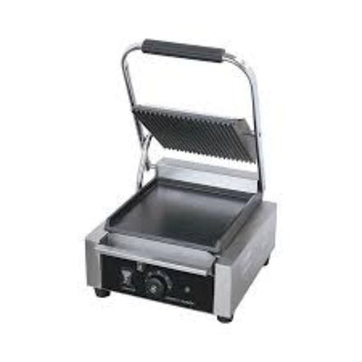 Keiter METCHZ-810B Plancha Panini Plano Chico para Cafeteria Panaderia Restaurante Sandwiches Paninis Tostar Calentar Pan Tostadas Calientes Crujientes Prensa Cocina Restaurantes Cafeteria Establecimiento comida Comida Rapida Bares Panaderias. KitchenMax.Store. Envíos seguros a todo México. Cotiza hoy mismo.