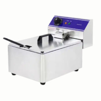 Keiter METDZL-10B Freidora 10 Litros 1 Canastilla Restaurante Cocina Económica Freír Alimentos Freidores Alitas Papas A la Francesa Salchipulpos. Ideal para su uso en restaurantes, cocinas económicas, fondas, banquetes, cafeterías, para preparación de alimentos, comida, freir, cocinar, carnes, papas, salchichas, etc. KitchenMax.Store. Envíos seguros a todo México. Cotiza hoy mismo.