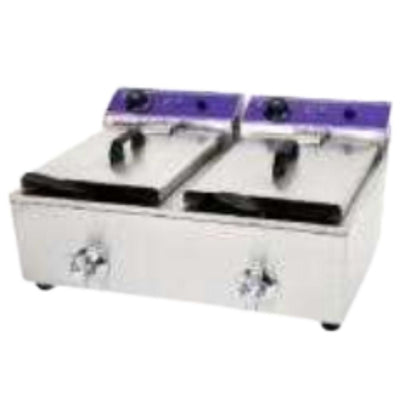 Keiter METDZL-20L Freidor 20 Litros Restaurante Cocina Económica Freír Alimentos Freidores Alitas Papas A la Francesa Salchipulpos. Ideal para su uso en restaurantes, cocinas económicas, fondas, banquetes, cafeterías, para preparación de alimentos, comida, freir, cocinar, carnes, papas, salchichas, etc. KitchenMax.Store. Envíos seguros a todo México. Cotiza hoy mismo.