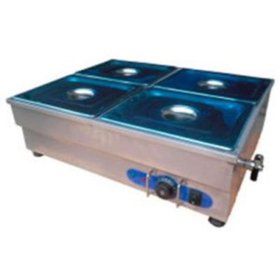 Keiter METSB-4T Baño Maria 4 Insertos para Cocina Industrial Restaurante Baño María Balneum Mariae Cocina Industrial Comedor Banquetes Calentar Negocio Preparar Chocolate Cobertura Chocolate Cremas Salsas Mermeladas Jaleas Postres Queso Fondant Mazapan Confiteria Derretir.  KitchenMax.Store. Envíos seguros a todo México. Cotiza hoy mismo.