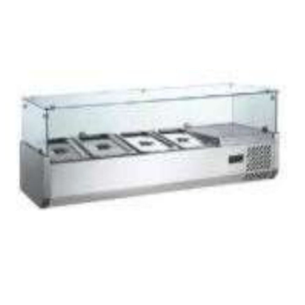 Keiter RE-113 Vitrina Refrigerada para Ensaladas Restaurante Comida China Ensaladas Cafeteria Restaurante Bares Tiendas Convivencia Buffet. KitchenMax.Store. Envíos seguros a todo México. Cotiza hoy mismo.